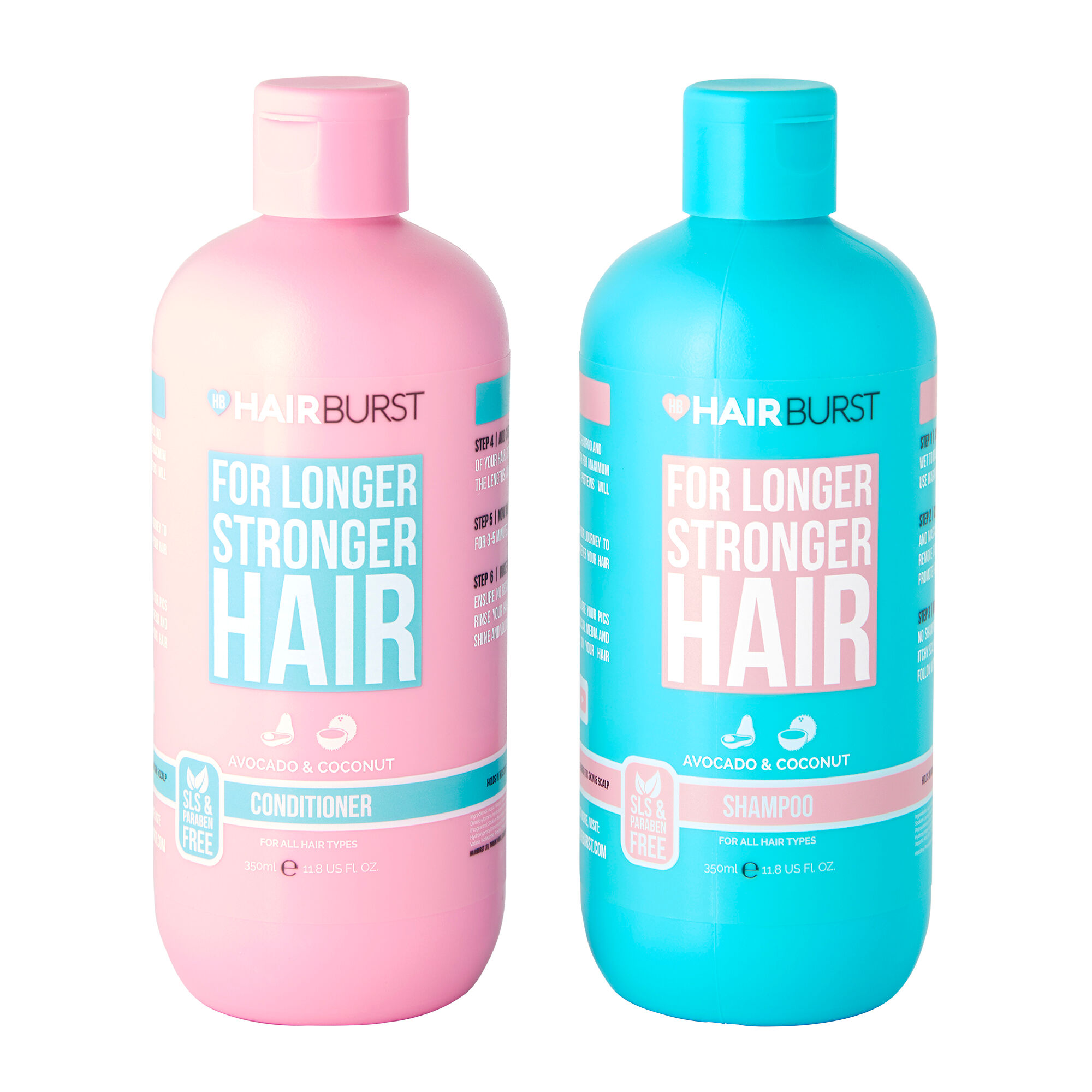 Hairburst For Longer Stronger Hair Shampoo & Conditioner Duo 2x350ml