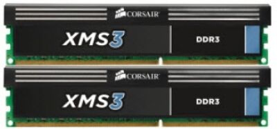 Corsair 8 GB DDR3-RAM - 1600MHz - (CMX8GX3M2A1600C9) Corsair XMS3 CL9