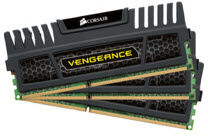 Corsair 12 GB DDR3-RAM - 1600MHz - (CMZ12GX3M3A1600C9) Corsair Vengeance Kit CL9