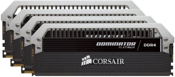 Corsair 32 GB DDR4-RAM - 2666MHz - (CMK32GX4M4A2666C16) Corsair Vengeance LPX Black Kit CL16