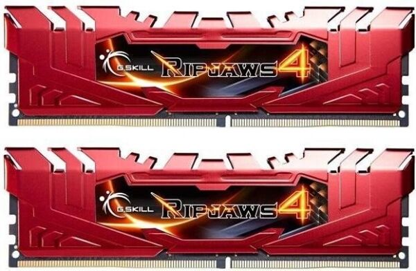 G.Skill 16 GB DDR4-RAM - 2400MHz - (F4-2400C15D-16GRR) G.Skill Ripjaws Red Kit CL15