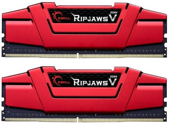 G.Skill 8 GB DDR4-RAM - 2666MHz - (F4-2666C15D-8GVR) G.Skill Ripjaws V Kit CL15