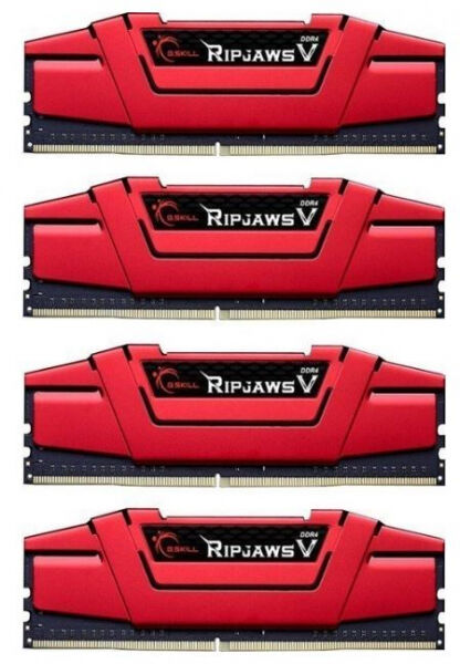 G.Skill 32 GB DDR4-RAM - 2666MHz - (F4-2666C15Q-32GVR) G.Skill Ripjaws V Kit CL15