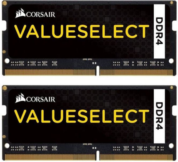 Corsair 16 GB SO-DIMM DDR4 - 2133MHz - (CMSO16GX4M2A2133C15) Corsair Value Select Kit CL15