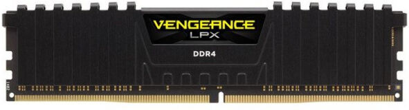 Corsair 4 GB DDR4-RAM - 2400MHz - (CMK4GX4M1A2400C16) Corsair Vengeance LPX Black CL16