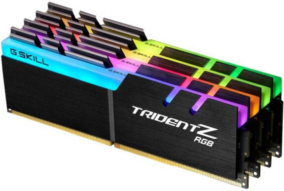 G.Skill 32 GB DDR4-RAM - 3000MHz - (F4-3000C16Q-32GTZR) G.Skill Trident-Z RGB Kit CL16