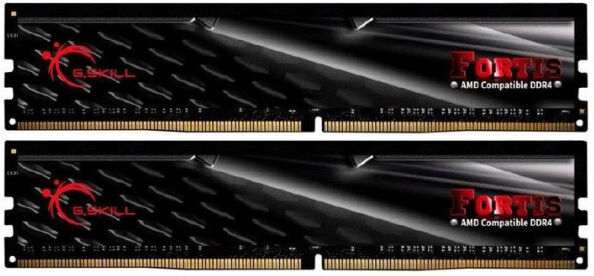 G.Skill 16 GB DDR4-RAM - 2400MHz - (F4-2400C16D-16GFT) G.Skill Fortis AMD Ryzen Edition CL16