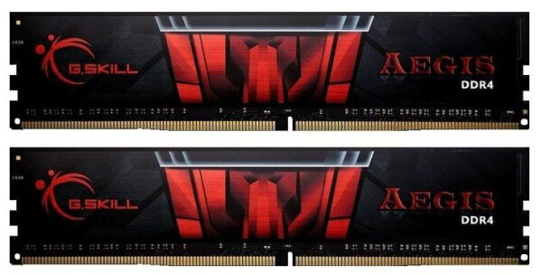 G.Skill 16 GB DDR4-RAM - 2400MHz - (F4-2400C17D-16GIS) G.Skill Aegis 4 Kit CL17