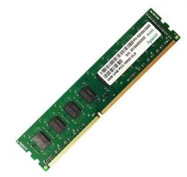 Apacer 4 GB DDR3-RAM - 1333MHz - (AU04GFA33C9QBGC) Apacer CL9