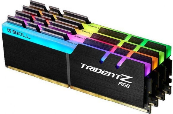 G.Skill 32 GB DDR4-RAM - 4000MHz - (F4-4000C17Q-32GTZR) G.Skill Trident Z RGB Kit CL17