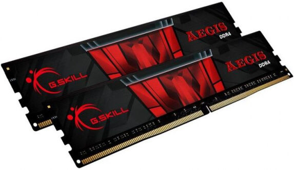 G.Skill 8 GB DDR4-RAM - 2400MHz - (F4-2400C17D-8GIS) G.Skill Aegis Kit CL17