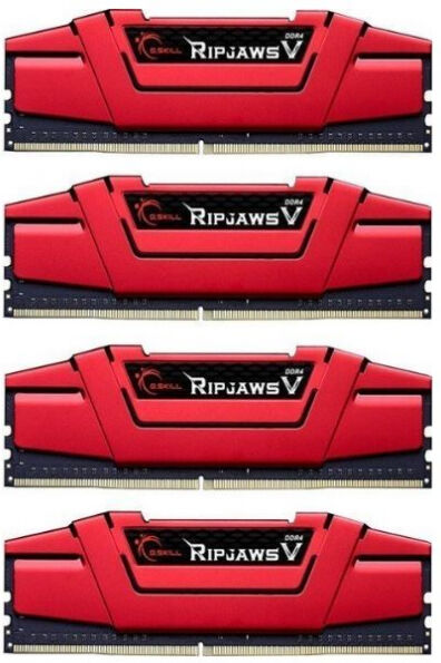 G.Skill 64 GB DDR4-RAM - 3000MHz - (F4-3000C16Q-64GVRB) G.Skill Ripjaws V Kit CL16