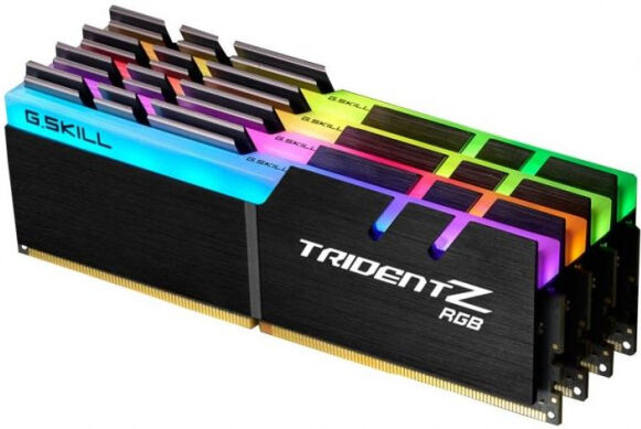 G.Skill 32 GB DDR4-RAM - 3200MHz - (F4-3200C16Q-32GTZRX) G.Skill Trident Z RGB Kit CL16