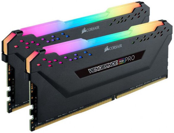 Corsair 16 GB DDR4-RAM - 3000MHz - (CMW16GX4M2C3000C15) Corsair Vengeance RGB Pro Black Kit CL15