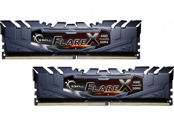 G.Skill 16 GB DDR4-RAM - 3200MHz - (F4-3200C16D-16GFX) G.Skill AMD Ryzen FlareFX Kit CL16