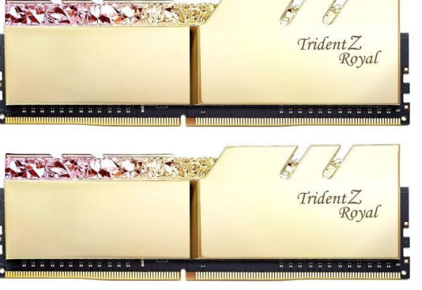 G.Skill 16 GB DDR4-RAM - 3600MHz - (F4-3600C18D-16GTRG) G.Skill TridentZ Royal Gold Kit CL18