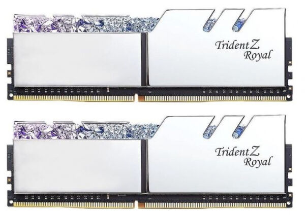 G.Skill 16 GB DDR4-RAM - 4266MHz - (F4-4266C19D-16GTRS) G.Skill TridentZ Royal Silber Kit CL19