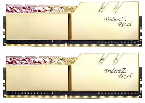 G.Skill 16 GB DDR4-RAM - 4266MHz - (F4-4266C19D-16GTRG) G.Skill TridentZ Royal Gold Kit CL19