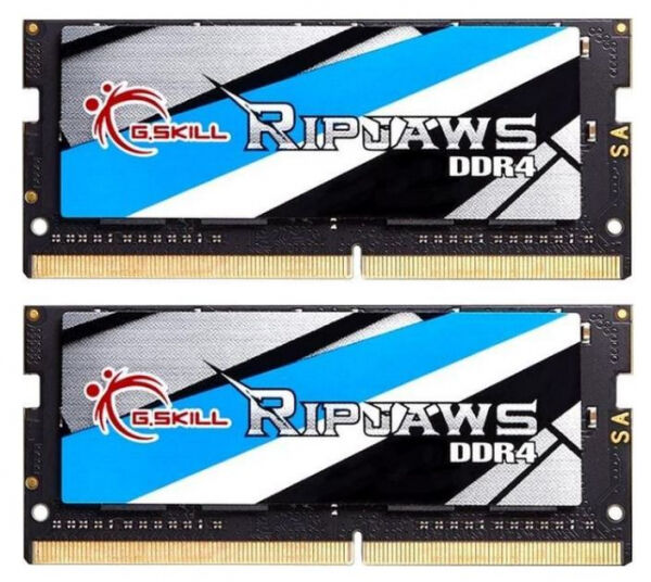 G.Skill 32 GB SO-DIMM DDR4 - 2666MHz - (F4-2666C19D-32GRS) G.Skill Ripjaws Kit CL19