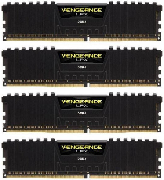 Corsair 64 GB DDR4-RAM - 3000MHz - (CMK64GX4M4D3000C16) Corsair Vengeance LPX Kit CL16