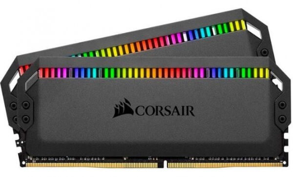 Corsair 16 GB DDR4-RAM - 3200MHz - (CMT16GX4M2C3200C16) Corsair Dominator Platinum RGB Kit CL16
