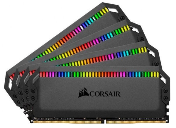 Corsair 64 GB DDR4-RAM - 3600MHz - (CMT64GX4M4K3600C18) Corsair Dominator Platinum RGB Kit CL18