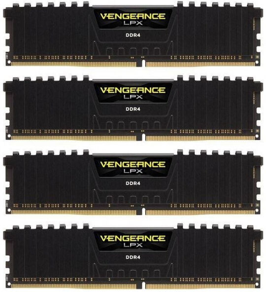 Corsair 32 GB DDR4-RAM - 3600MHz - (CMK32GX4M4D3600C18) Corsair Vengeance LPX Kit CL18