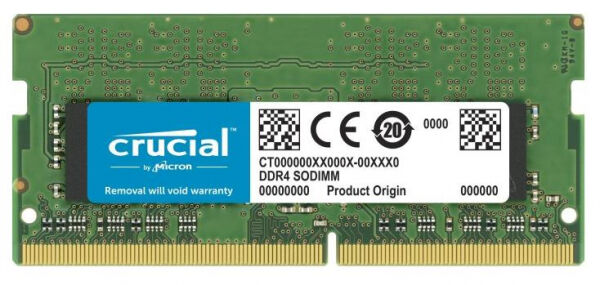Crucial 4 GB SO-DIMM DDR4 - 2666MHz - (CT4G4SFS8266) Crucial Value CL19