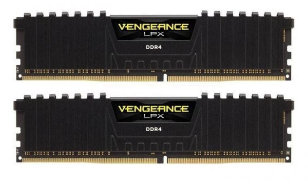 Corsair 16 GB DDR4-RAM - 4000MHz - (CMK16GX4M2Z4000C18) Corsair Vengeance LPX Kit CL18