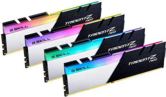 G.Skill 32 GB DDR4-RAM - 3600MHz - (F4-3600C14Q-32GTZNB) G.Skill Trident Z Neo Kit CL14