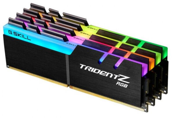 G.Skill 64 GB DDR4-RAM - 3600MHz - (F4-3600C16Q-64GTZRC) G.Skill Trident Z RGB Kit CL16