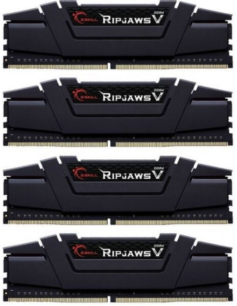 G.Skill 64 GB DDR4-RAM - 3600MHz - (F4-3600C18Q-64GVK G.Skill Ripjaws V Kit CL18