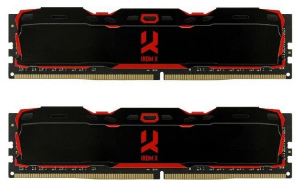 Goodram 16 GB DDR4-RAM - 3000MHz - (IR-X3000D464L16S/16GDC) - GoodRAM IRDM X Kit CL16