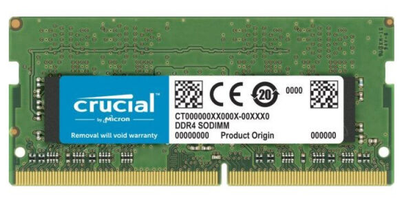 Crucial 32 GB SO-DIMM DDR4 - 3200MHz - (CT32G4SFD832A) Crucial Value CL19
