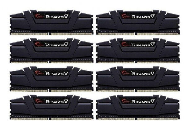 G.Skill 256 GB DDR4-RAM - 3200MHz - (F4-3200C16Q2-256GVK) G.Skill RipJaws V Kit CL16