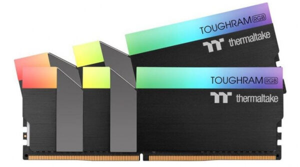 Thermaltake 16 GB DDR4-RAM - 3600MHz - (R009D408GX2-3600C18B) Thermaltake Toughram RGB Kit CL18