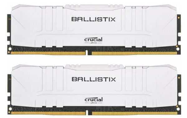 Crucial 32 GB DDR4-RAM - 2666MHz - (BL2K16G26C16U4W) Crucial White Kit CL16