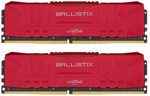 Crucial 32 GB DDR4-RAM - 3200MHz - (BL2K16G32C16U4R) Crucial Red Kit CL16