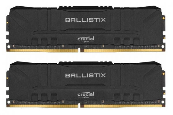 Crucial 16 GB DDR4-RAM - 3000MHz - (BL2K8G30C15U4B) Crucial Schwarz Kit CL15