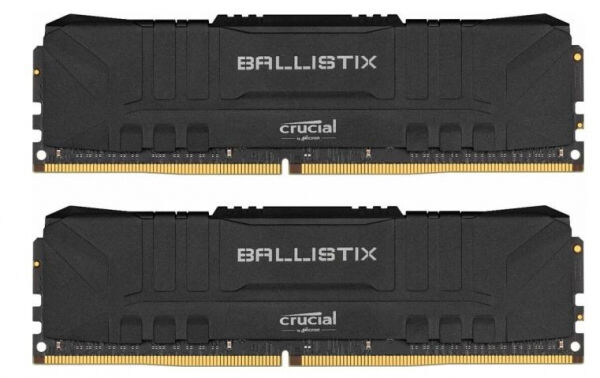 Crucial 16 GB DDR4-RAM - 3600MHz - (BL2K8G36C16U4B) Crucial Schwarz Kit CL16