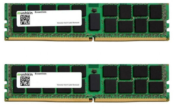 Mushkin 64 GB DDR4-RAM - 2666MHz - (MES4U266KF32GX2) Mushkin Essentials Kit CL19