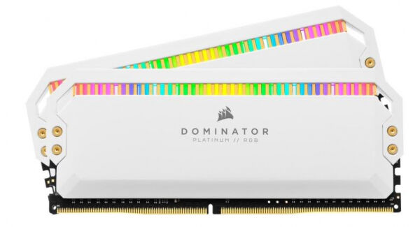 Corsair 16 GB DDR4-RAM - 3200MHz - (CMT16GX4M2Z3200C16W) Corsair Dominator Platinum RGB Kit CL16