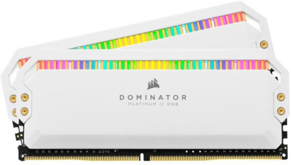 Corsair 16 GB DDR4-RAM - 4000MHz - (CMT16GX4M2K4000C19W) Corsair Dominator Platinum RGB Kit CL19