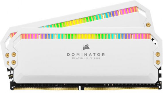 Corsair 32 GB DDR4-RAM - 4000MHz - (CMT32GX4M2K4000C19W) Corsair Dominator Platinum RGB Kit CL19