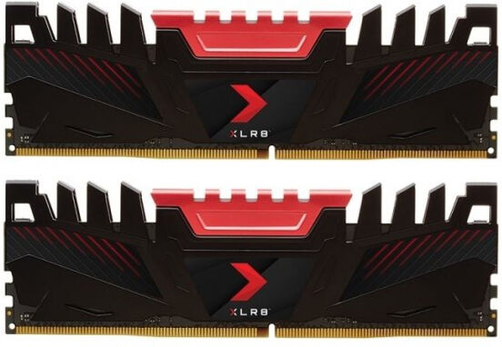 PNY 16 GB DDR4-RAM - 3200MHz - (MD16GK2D4320016AXR) PNY XLR8 RAM Kit CL16