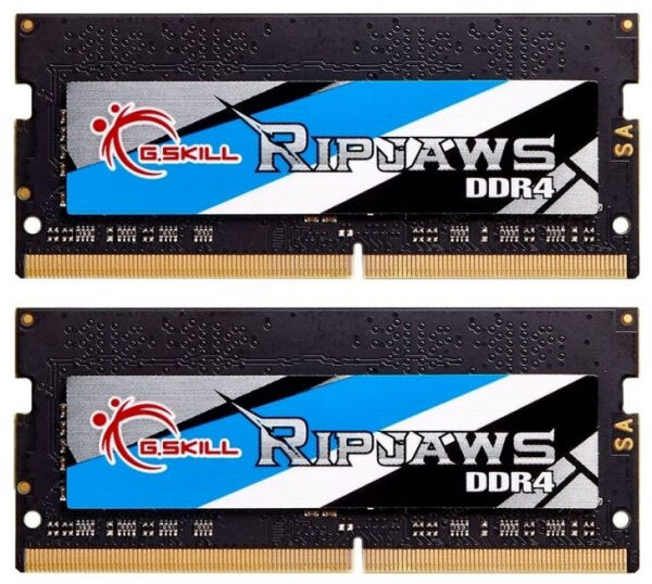 G.Skill 64 GB SO-DIMM DDR4 - 3200MHz - (F4-3200C22D-64GRS) G.Skill Ripjaws Kit CL22