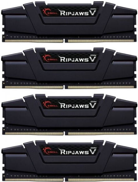 G.Skill 32 GB DDR4-RAM - 3600MHz - (F4-3600C16Q-32GVKC) G.Skill RipJaws V Kit CL16