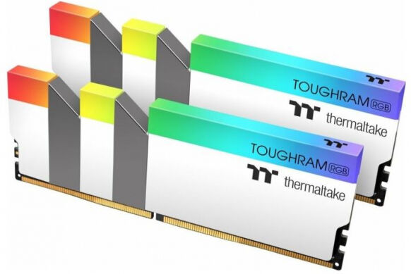 Thermaltake 32 GB DDR4-RAM - 3600MHz - (R022D416GX2-3600C18A) Thermaltake Toughram RGB White Kit CL18