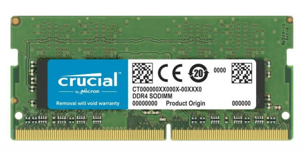Crucial 8 GB SO-DIMM DDR4 - 3200MHz - (CT8G4SFRA32A) Crucial RAM CL22
