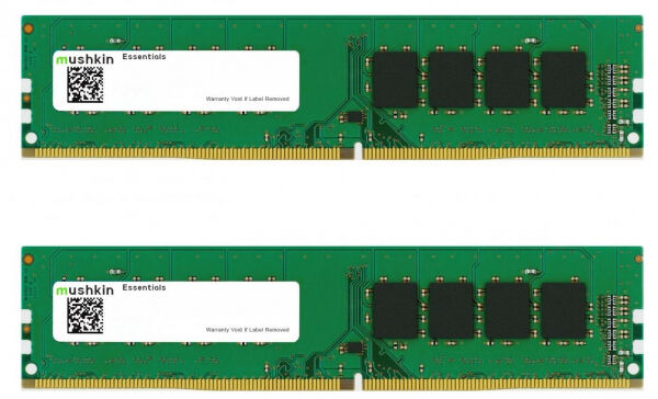 Mushkin 16 GB DDR4-RAM - 3200MHz - (MES4U320NF8GX2) Mushkin Essentials Kit CL22